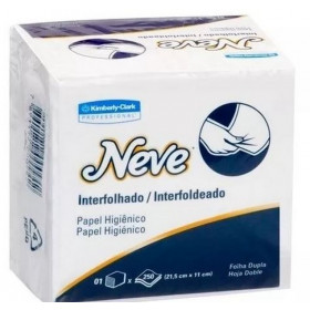 PAPEL HIGIENICO FD 21,5CMX10,2CM NEVE CAI CAI (PT C/250 FL)