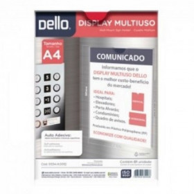 QUADRO AVISO MULTIUSO A4 CRISTAL 0534.H.0012