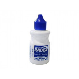 TINTA CARIMBO RADEX 40ML AZ 185