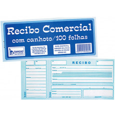 RECIBO COMERCIAL C/CANHOTO 50FL 1001 (EM C/2 BL)
